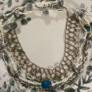Artisan Silver and Blue Statement Necklace
Bundle